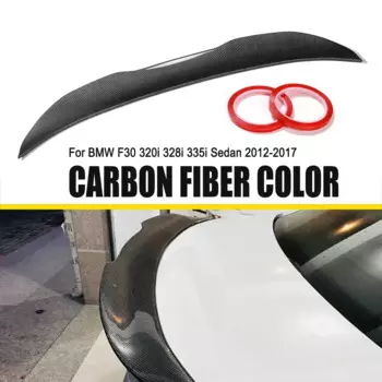 Спойлер для багажника PSM, Стиль крыла из АБС-пластика для BMW 3 серии F30 F80 M3, модель 4-дверного седана 2014-2019