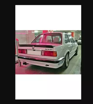 Спойлер для Bmw E30 от 1984 до 1991-Волоконный-незагрунтованный-неокрашенный-автостайлинг автомобильный фототуманный диффузор бампер запасные части боковые юбки