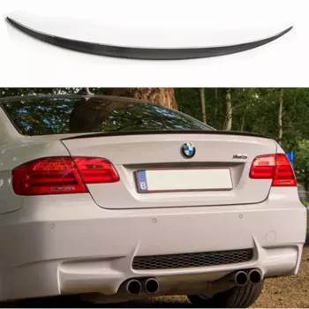 Спойлер для BMW E92 3 серии 2005-2012 2 двери E92 M3 стиль черный углеродное волокно задний спойлер