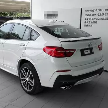 Спойлер для BMW F26 X4, спойлер из АБС-материала для заднего крыла автомобиля, задний спойлер грунтового цвета для BMW X4 F26 2015-2016