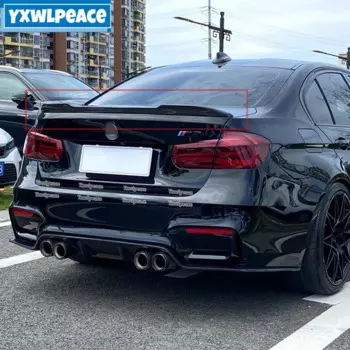 Спойлер для BMW F30 F35 M3 320i 320li 325li 328i 2013-2018 CS Style Настоящее углеродное волокно/ABS задний спойлер для багажника автомобильные аксессуары