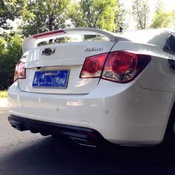 Спойлер для Chevrolet Cruze 2009-2014 Cruze, спойлер для губ, высококачественный АБС-материал, заднее крыло автомобиля, праймер, цвет, задний спойлер
