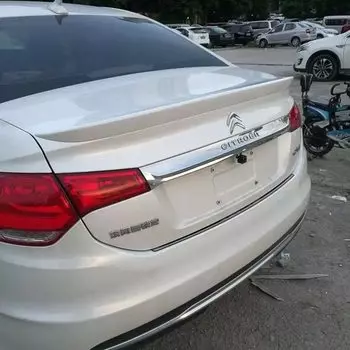 Спойлер для Citroen C4L, материал ABS, заднее крыло автомобиля, цвет праймера, задний спойлер для Citroen C4L, спойлер 2014-2016