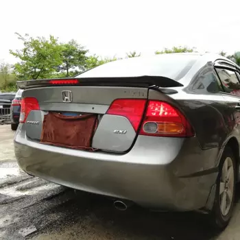 Спойлер для Honda Civic 2006-2011 года, комплект аксессуаров из АБС-пластика для заднего багажника, крыла кузова автомобиля