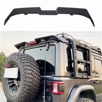 Спойлер для Jeep Wrangler 2008-2021, спойлер для Jeep Wrangler из АБС-материала, цветной задний спойлер для автомобиля