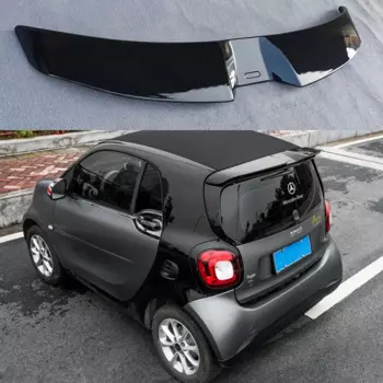 Спойлер для Merced-Benz Smart Fortwo Fourfour 453, неокрашенный спойлер из АБС-пластика монтфорда, Праймер, цвет, задний багажник, крыло багажника, спортивный спойлер