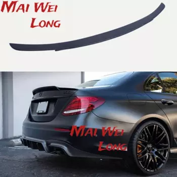 Спойлер для Mercedes W213 E Class 4-дверный седан E200 E220 E250 E300 2016-2018, задний спойлер багажника из углеродного волокна, крылья