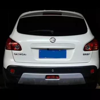 Спойлер для Nissan Qashqai J10 2006-2015, материал ABS, аксессуары для крыла заднего багажника автомобиля, комплект кузова