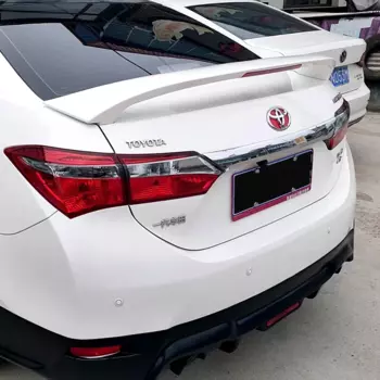 Спойлер для TOYOTA Corolla, высококачественный спойлер из АБС-материала для заднего крыла автомобиля, задний спойлер праймера цвета 2014 -2018
