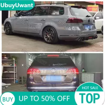 Спойлер для Volkswagen Passat CC VW CC AND WAGON 2014-2018, высококачественный автомобильный задний бампер, диффузор, спойлер для губ, дефлектор, комплект кузова