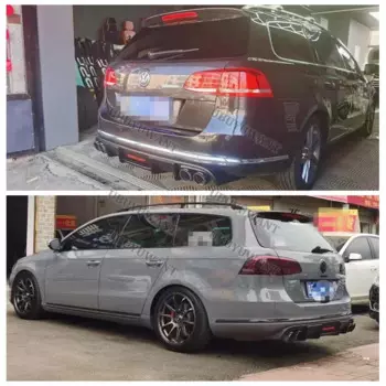 Спойлер для Volkswagen Passat CC VW CC и WAGON 2014-2018, высококачественный диффузор для заднего бампера автомобиля, спойлер, дефлектор для кузова