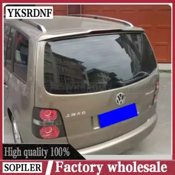 Спойлер для VW Touran, высококачественный спойлер из АБС-пластика для заднего крыла автомобиля, задний спойлер праймера цвета для Volkswagen Touran 2008-2015