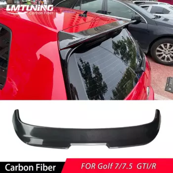Спойлер для заднего багажника из углеродного волокна для Volkswagen Golf 7/7, 5 MK7 /7. 5gti & R, спойлер для заднего крыла хэтчбека, спойлер для багажника, спойлер на крышу