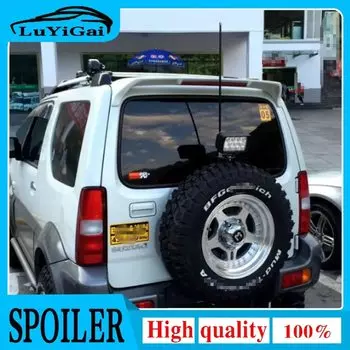 Спойлер из АБС-пластика для suzuki jimny, заднее крыло автомобиля, основной цвет, задний спойлер