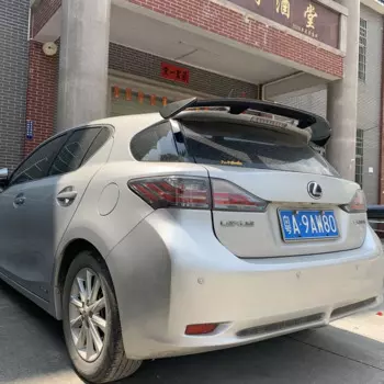 Спойлер на крышу багажника из настоящего углеродного волокна для Lexus CT200 CT200H, все модели 2011-2015, спойлер на заднее крыло