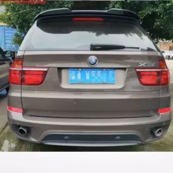 Спойлер на крышу для BMW X5 E70 2006-2013, высококачественный спойлер из АБС-пластика в стиле M, аксессуары для заднего багажника, крыла, кузова