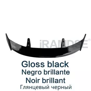 Спойлер на крышу для Mazda CX-5 CX5 2017-2022 Глянцевый черный тип TE Автомобильное заднее крыло багажника Материал ABS Ремонт аксессуаров