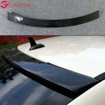 Спойлер на крышу Mercedes W204 из углеродного волокна для Benz C класса W204 C180 C200 C300 C260 4 двери 2008 - 2014 задний спойлер на крышу