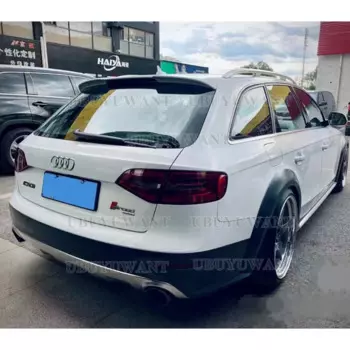 Спойлер на крышу RS4 для Audi A4 B8 Avant / Allroad 2008-2016, пластиковый спойлер из АБС-пластика, заднее крыло автомобиля, Фотофон A4 B8 Allroad