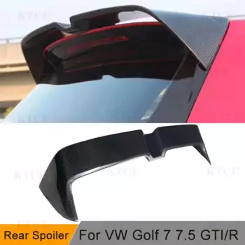 Спойлер на крышу заднего багажника из углеродного волокна/АБС для Volkswagen VW Golf 7 7,5 VII MK7 7,5 GTI R 2014 - 2020