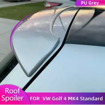 Спойлер на заднюю крышу для Volkswagen VW Golf 4 IV MK4 Standard 1998-2004, автомобильный спойлер на крышу заднего крыши, ПУ, серый