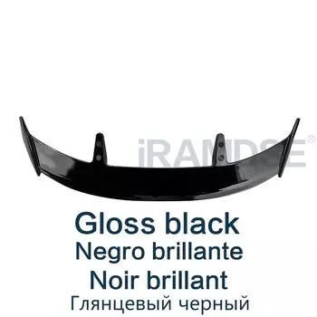 Спойлер с карбоновой поверхностью, универсальный спойлер из АБС-пластика, задний багажник автомобиля, универсальный спойлер для KIA Ceed 2013-2022