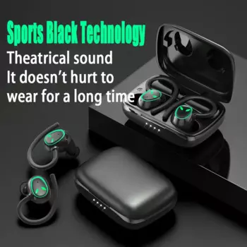 Спортивная Bluetooth-гарнитура I22A, TWS, подвесной ушной умный водонепроницаемый стильный телефон, высокое качество звука, наушники