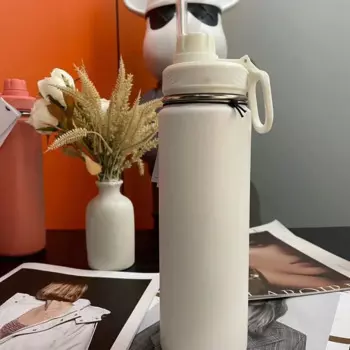 Спортивная бутылка для воды Lemon Back to Life, 710 мл, нержавеющая сталь, чистый титан, вакуумная портативная герметичная Изолированная чашка для воды