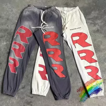 Спортивные штаны 2024fw RRR123 для мужчин и женщин, штаны для бега с кулиской в масштабе 1:1, штаны с бирками, 123