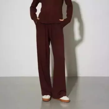 Спортивные штаны Maillard, женские двусторонние бархатные повседневные брюки, осенне-зимние модные высококачественные широкие брюки для мытья полов с высокой талией