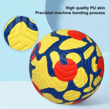 Спортивный Футбольный Мяч для молодежи, размер 5, износостойкий водонепроницаемый тренировочный футбольный мяч для детей