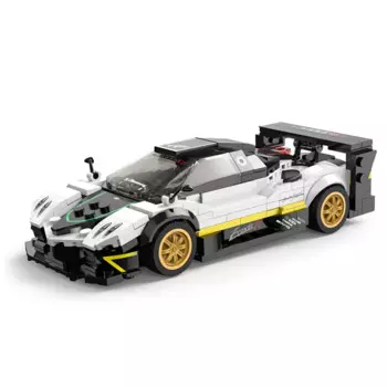 Спортивный гоночный автомобиль 1:28 Pagani Zonda R Moc Boy, Сборная модель, строительный блок, игрушечный автомобиль, крутая Коллекционная модель автомобиля для детей, подарок