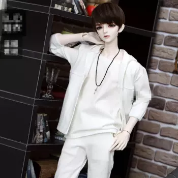 Спортивный костюм с капюшоном Se для bjd 1/4 MSD 1/3 SD17 кукла дяди одежда CMB299