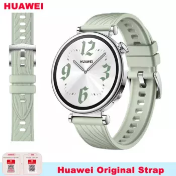 Спортивный мягкий резиновый ремешок Huawei Easyfit GT4 41 мм ремешок для часов 18 мм ремешок для часов