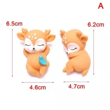 Спящий олень HENGHOME из ПВХ