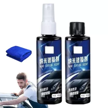 Спрей для автомобиля, 2 бутылки, спрей для чистки царапин и полировки автомобиля, многофункциональный очиститель для интерьера, кожи, автомобиля, защитный автомобиль