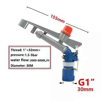 Спринклер ZWDZJL 360°, алюминий, 1,5"-2", внутренняя резьба