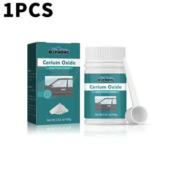 Средство для удаления царапин на лобовом стекле, ремонт окон автомобиля, порошок для полировки стекла, вощение, полировальная подушечка из оксида цирия для стекла