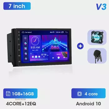 Srnubi Android 12 Автомобильный радиоприемник 2Din Универсальный 7 "Авто Carplay Стерео GPS для Toyota VW Hyundai Kia Nissan Honda Lada Ford