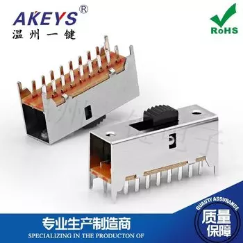 SS-62F01 (6p2t) двухступенчатый 18-футовый двухрядный вертикальный переключатель 2-ступенчатый 18-футовый раздвижной 30*9,4