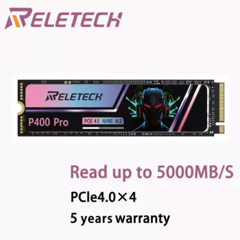 Ssd-накопитель Reletech m2 1 ТБ, 2 ТБ, PCIe 4,0 nvme 3D NAND M.2, 2280 внутренний жесткий диск для настольного ПК Playstation5 PS5