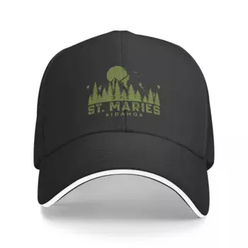 St Maries Idaho Mountain Souvenir Бейсболка с защитой от ультрафиолета Солнечная шляпа Аниме Рыболовная шляпа Мужская теннисная женская