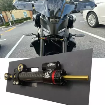 Стабилизатор для Dualtron Thunder CNC, углеродные амортизаторы, аксессуары, запасные части, регулируемый демпфер рулевого управления электрическим скутером