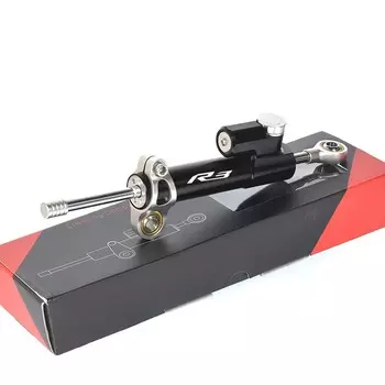 Стабилизатор рулевого демпфера из углеродного волокна, кронштейн для крепления Yamaha YZF R3 R25 MT25 2015 2016 2017 MT03 MT-03 15-16