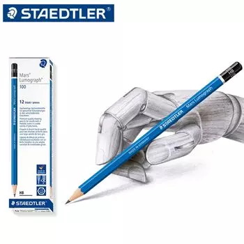 STAEDTLER-100 простые карандаши HB