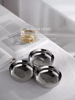 Сервировочная чаша PDQ из нержавеющей стали 3-х секционная