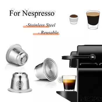 Многоразовый фильтр для кофе Belr-Housewares из нержавеющей стали для Nespresso