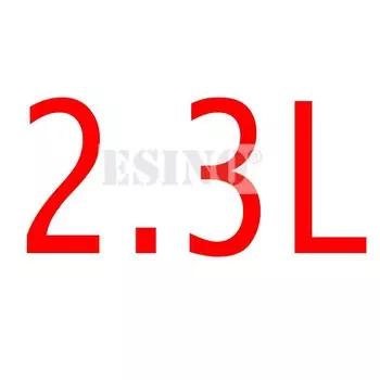 Стайлинг автомобиля 3D Металл Хром Цинковый сплав Клейкая эмблема 2.0L 2.2L 2.3L 2.4L 2.5L 2.7L 2.8L Аксессуар для значка багажника и крыла