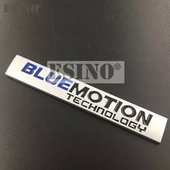 Стайлинг автомобиля, 3D металлическая хромированная эмблема из цинкового сплава, Технология синего движения, значок кузова автомобиля, эмблема для Volkswagen Golf Passat Tiguan