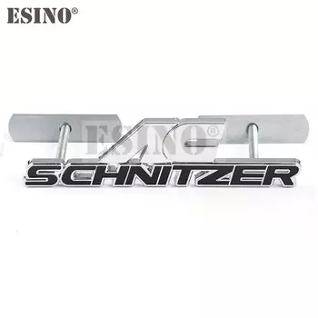Стайлинг автомобиля 3D металлический хромированный цинковый сплав эмблема автомобильный гриль значок кузова багажник клейкая эмблема автоаксессуар для AC Schnitzer